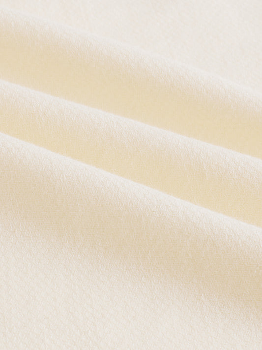 Creamstone Micro-Weave Jacquard Shirt