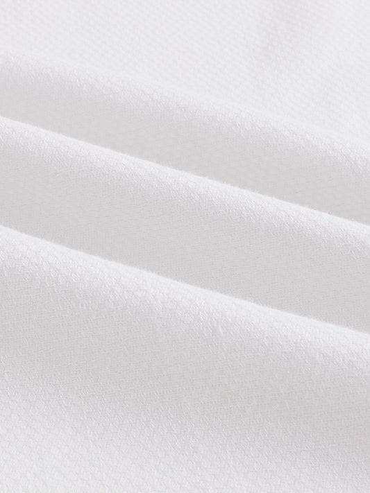 Mint Mist Green Micro-Weave Jacquard Shirt