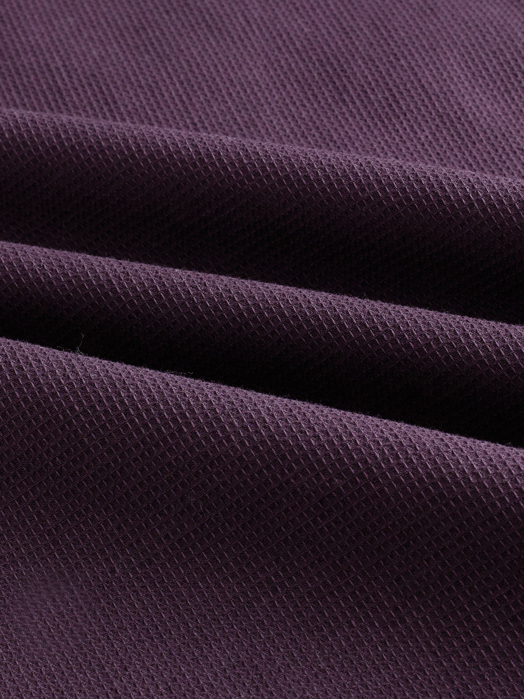 Refined Resin Purple Textured Shirt