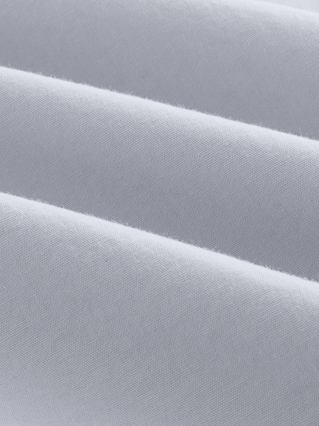 Solid Gainsboro Grey Poplin Peach Finish Shirt