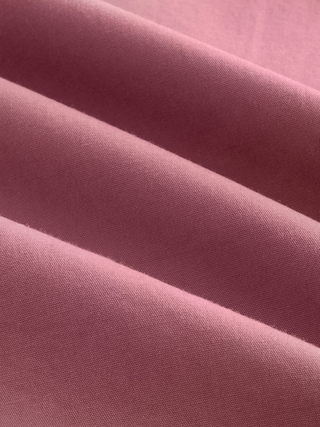 Plush Rouge Pink Peach Finish Poplin Shirt