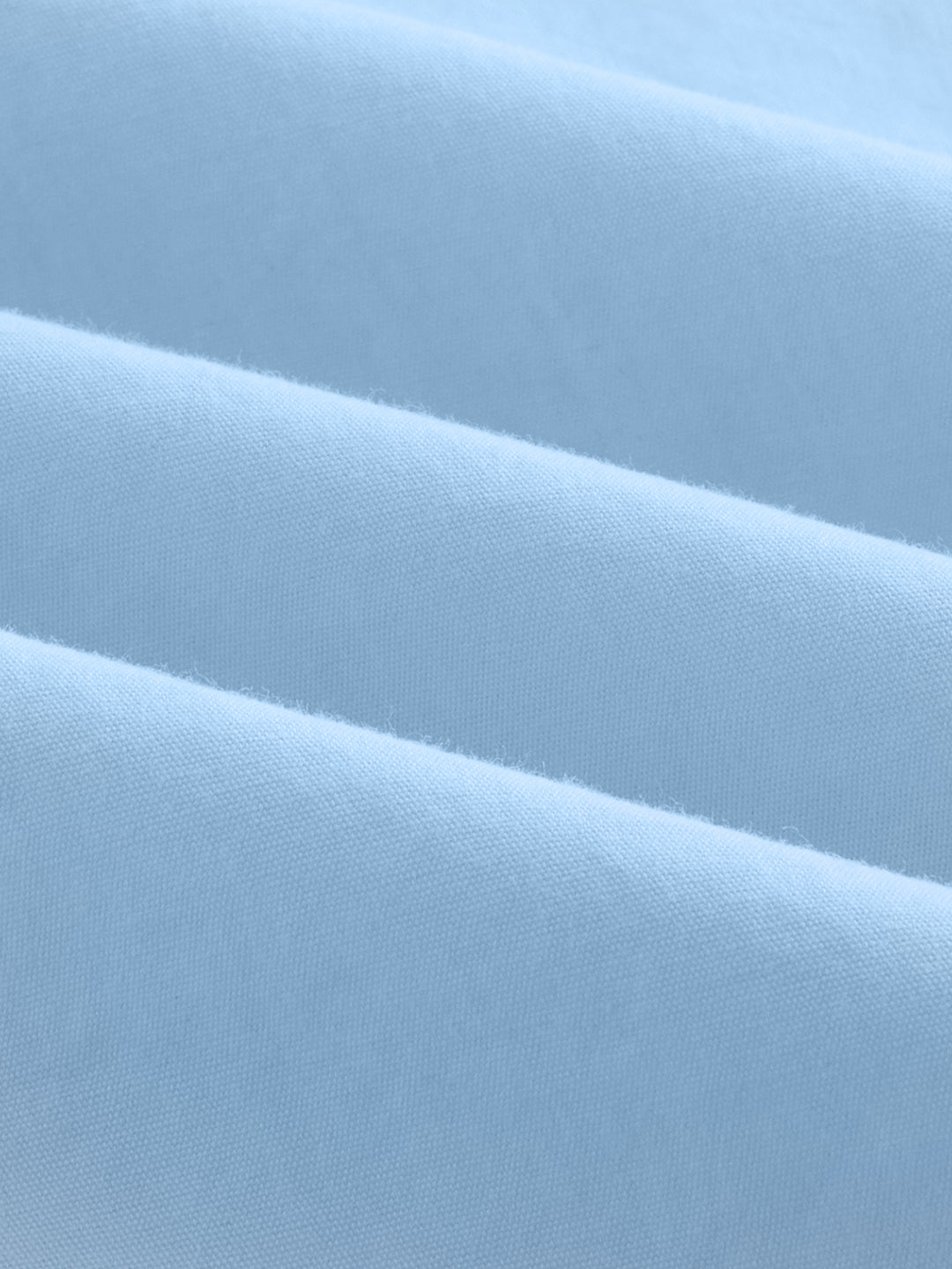Plush Sky Blue Peach Finish Poplin Shirt