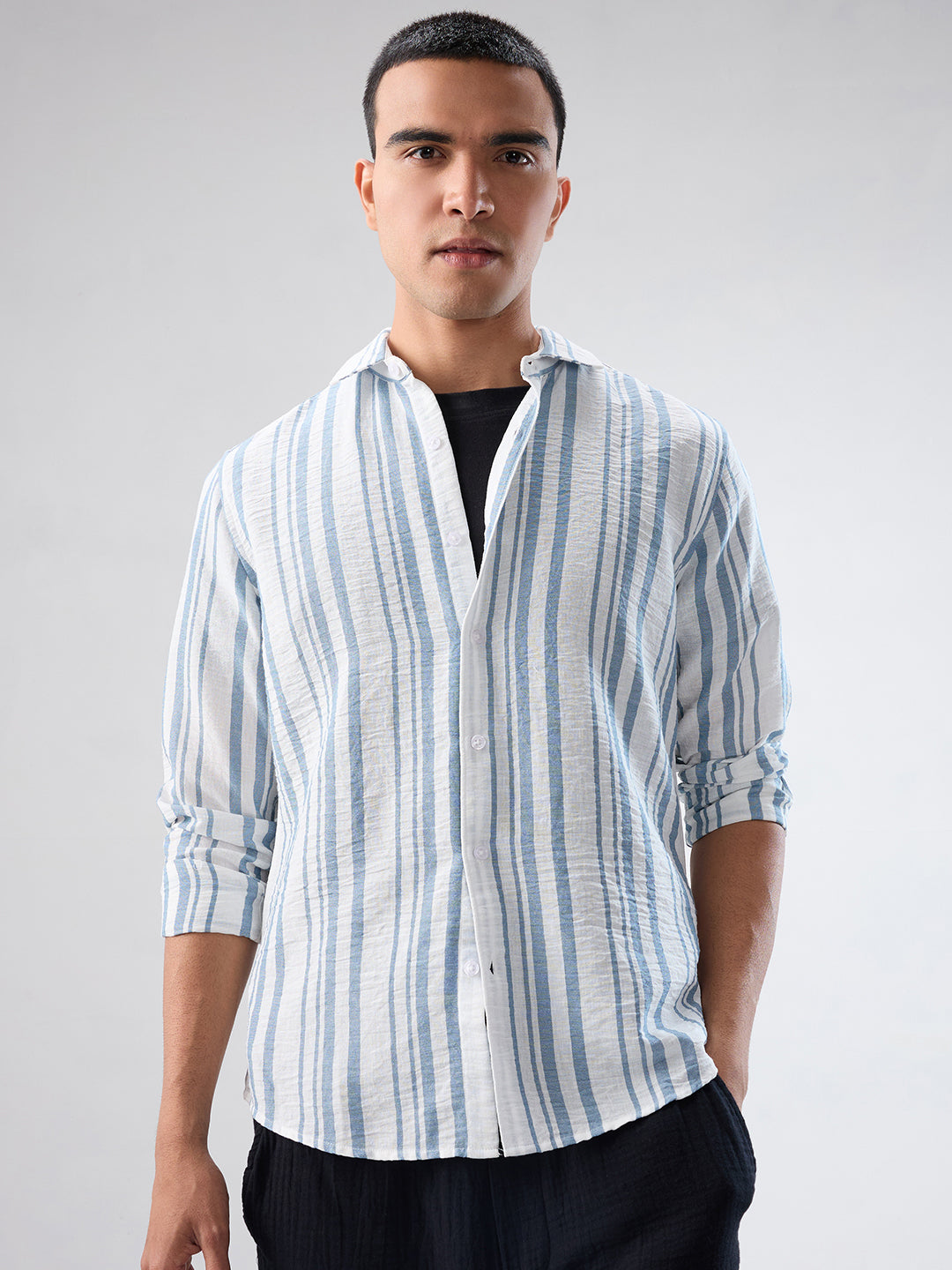 Sea Breeze Nautical Striped Shirt