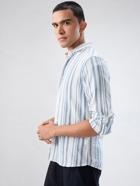 Sea Breeze Nautical Striped Shirt