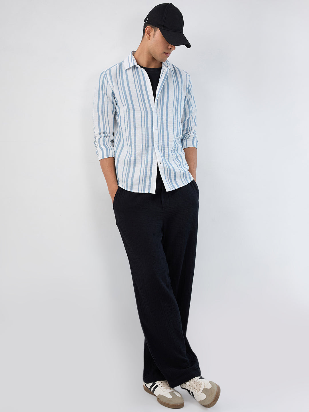 Sea Breeze Nautical Striped Shirt