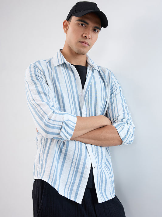 Sea Breeze Nautical Striped Shirt