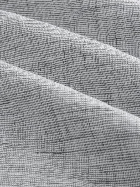 Elegant Grey Textured Shirt