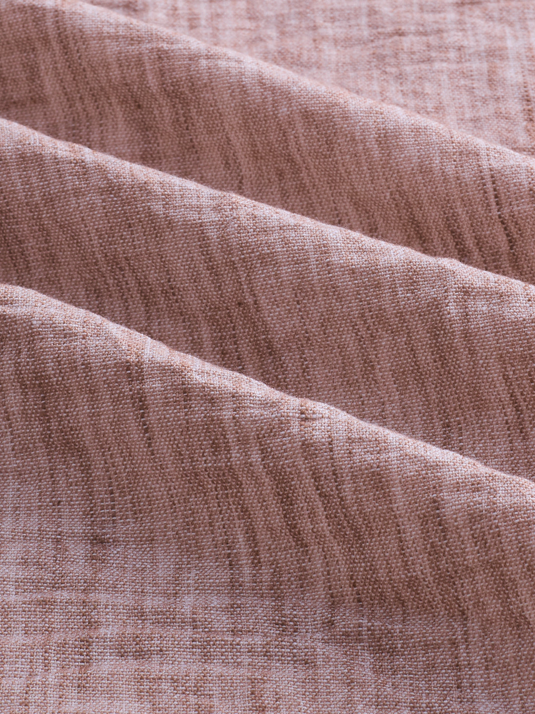 Heathered Taupe Fine-Weave Crinkled Shirt