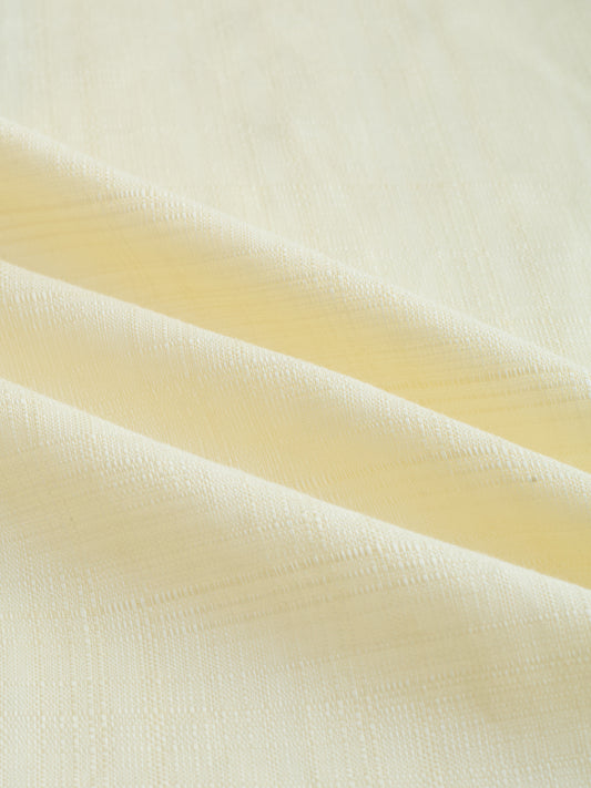 Canary Yellow Luxe Textured Weave Shirt