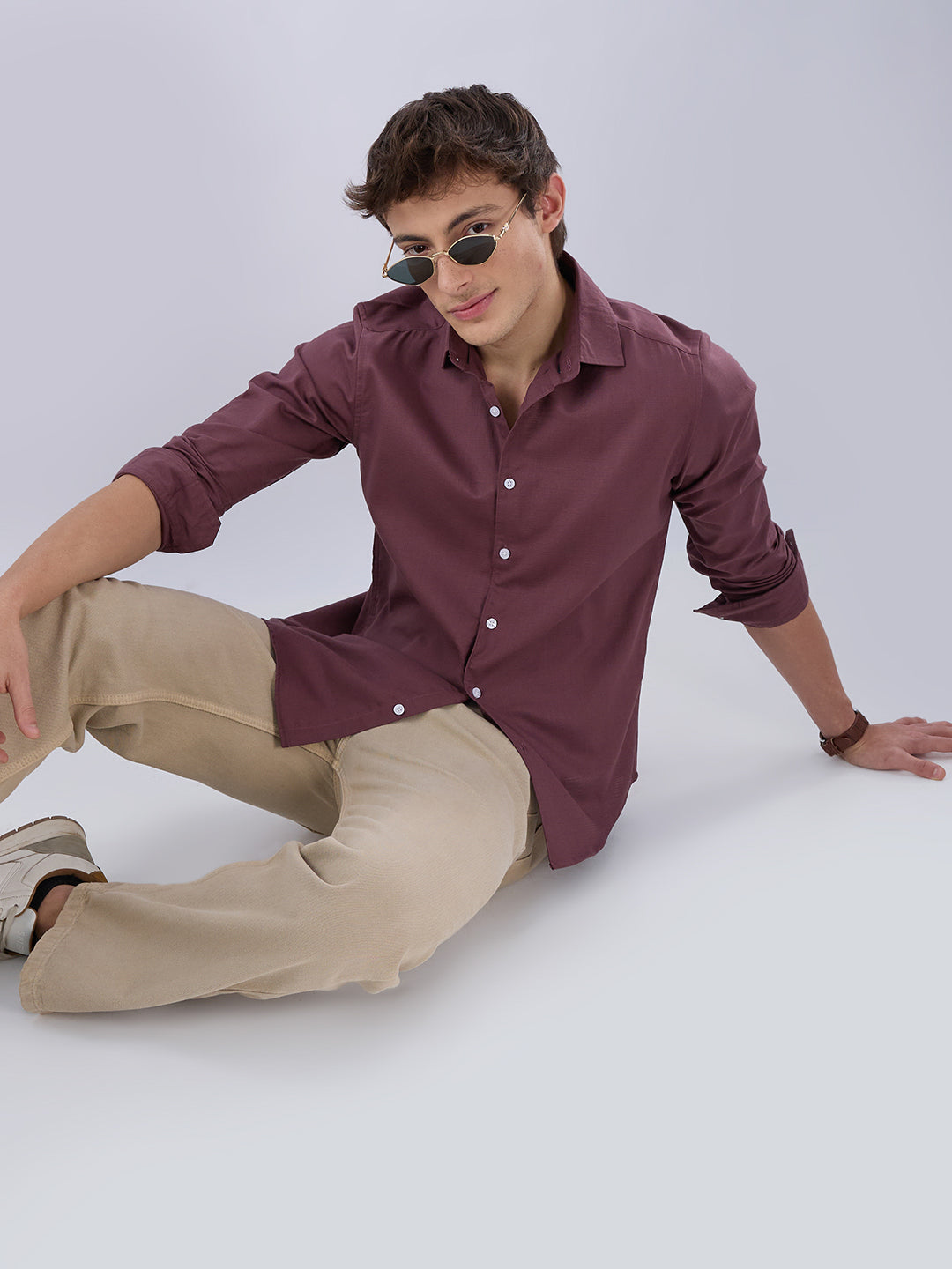 Sienna Brown Everyday Shirt