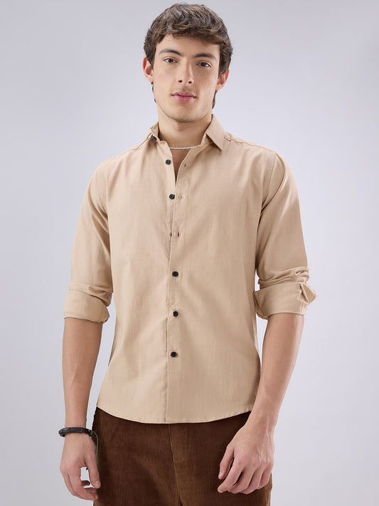 British Tan Beige Everyday Shirt