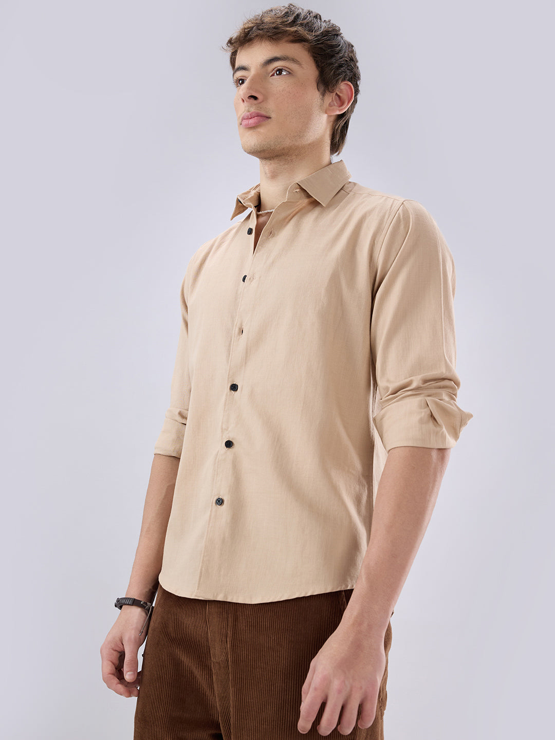 British Tan Beige Everyday Shirt