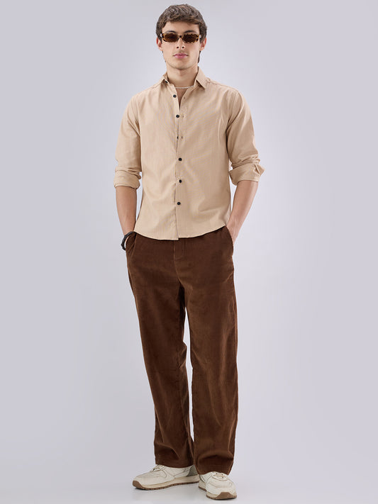 British Tan Beige Everyday Shirt