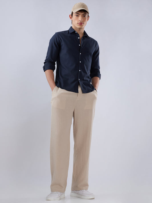 Solid Navy Everyday Shirt