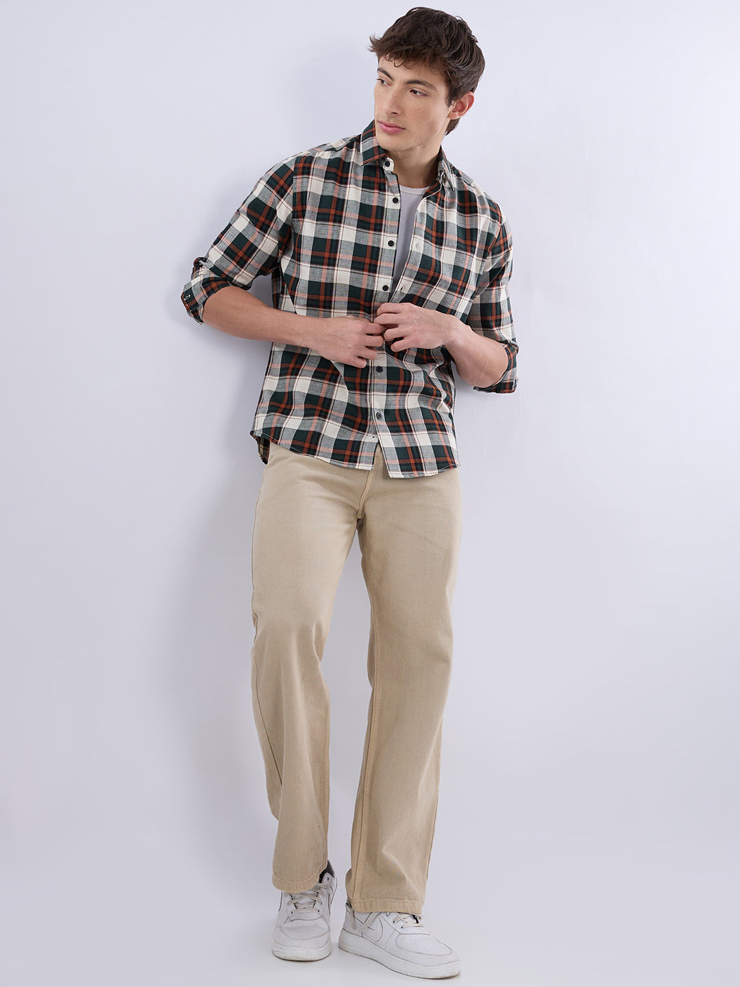 Tartan Pop Multicolor Check Shirt
