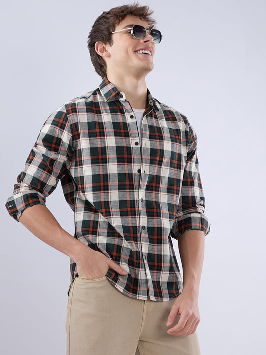 Tartan Pop Multicolor Check Shirt