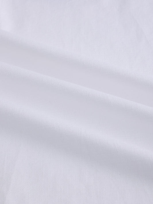 Pearl White Textured Everyday Shirt