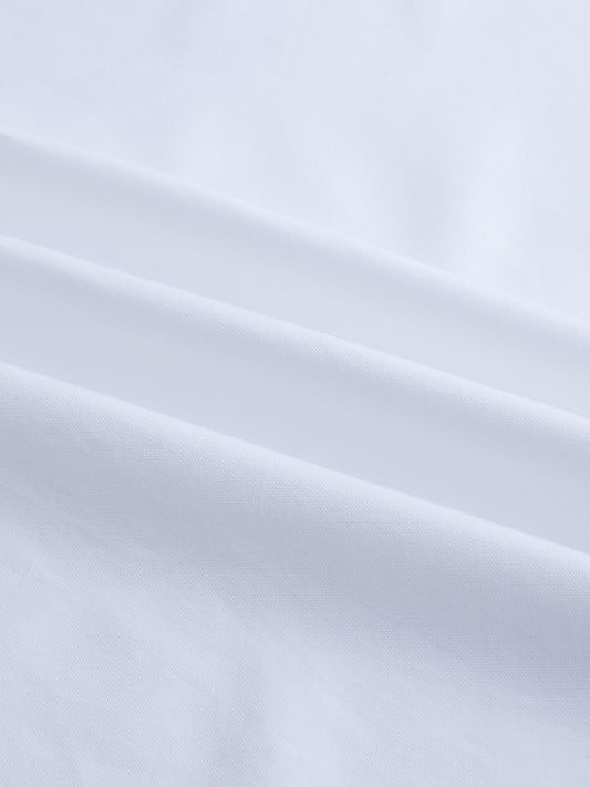 Luxe Snow White Oxford Shirt