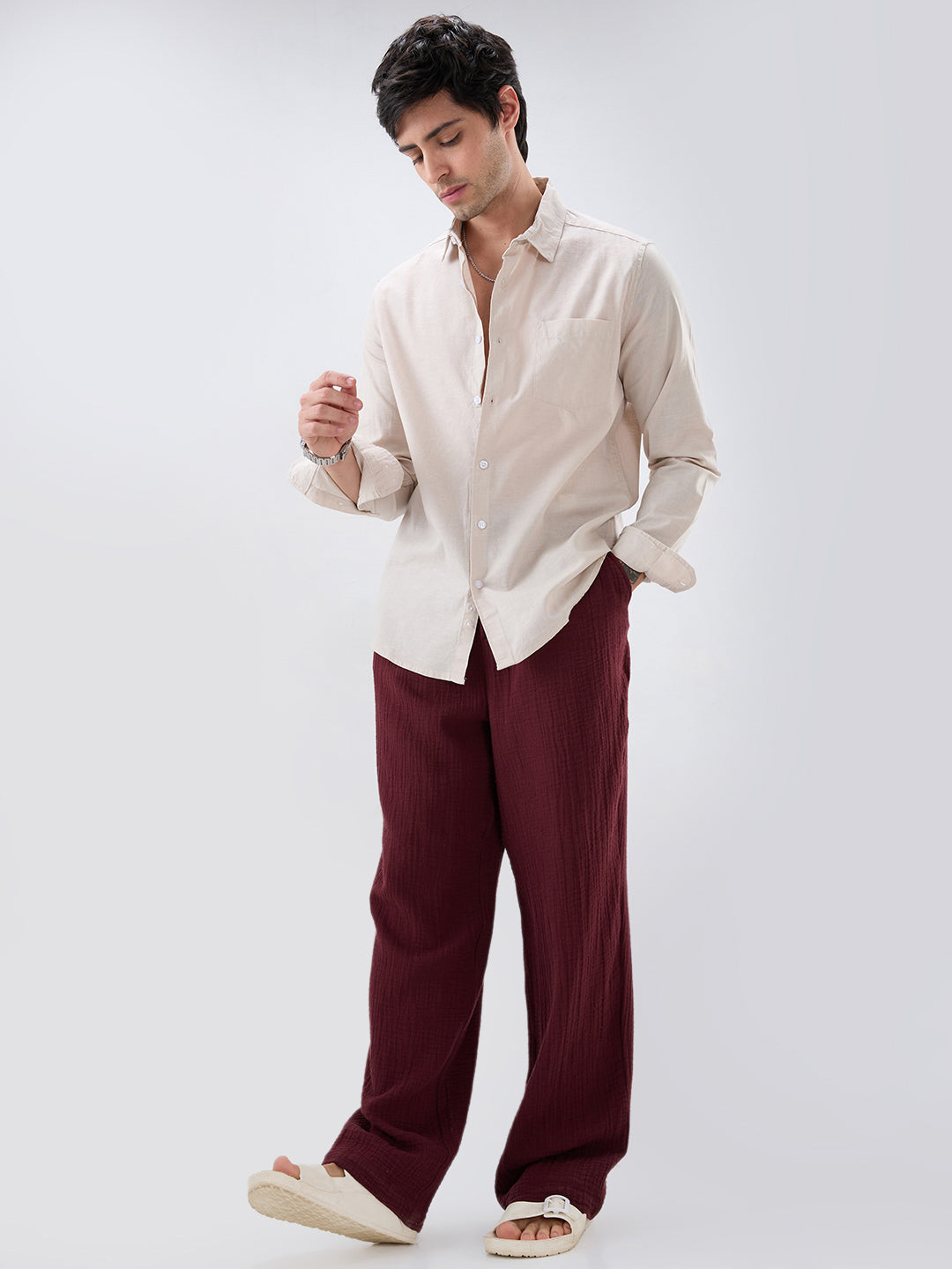 Classic Beige Everyday Shirt