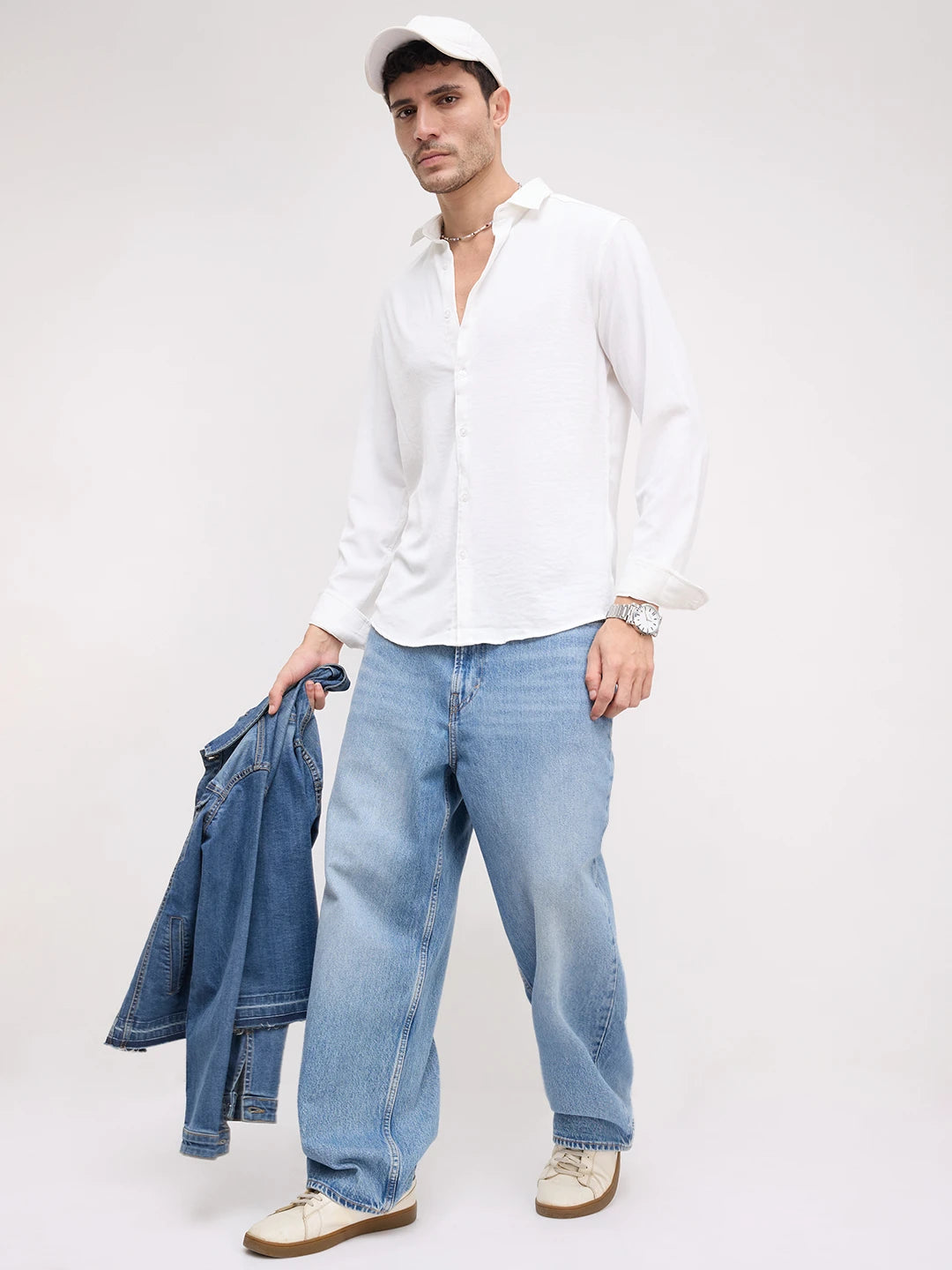 Snow White Air Light Feathery Soft Shirt