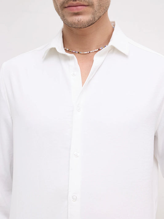 Snow White Air Light Feathery Soft Shirt