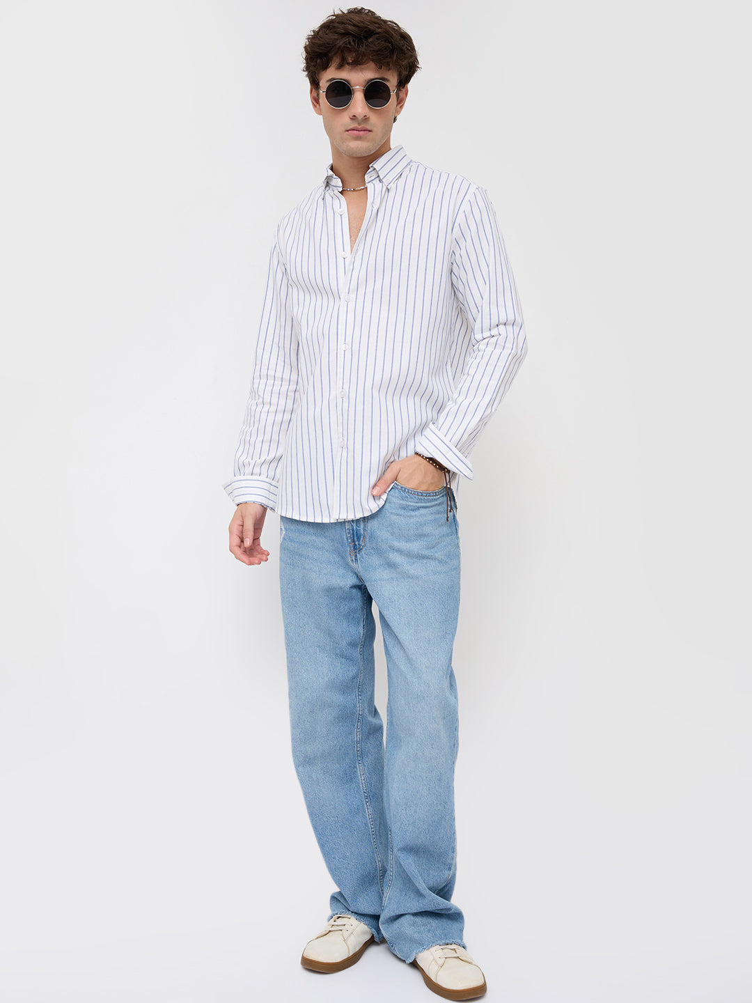 Nautical Line Oxford Summer Shirt