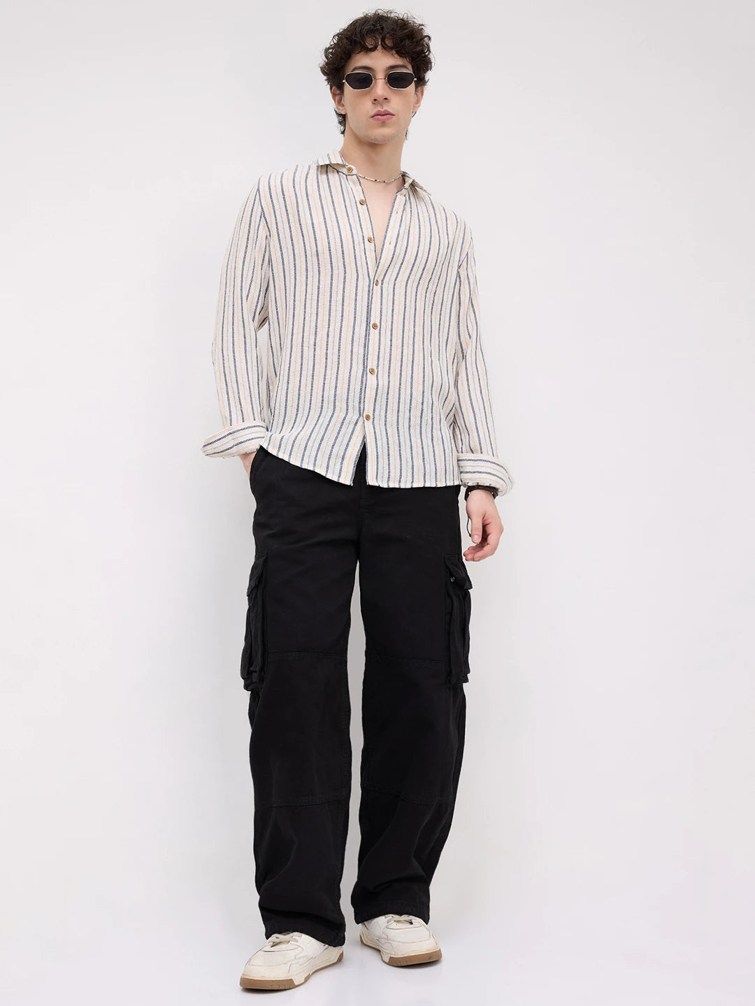 Artisan Ivory Multi Striped Shirt