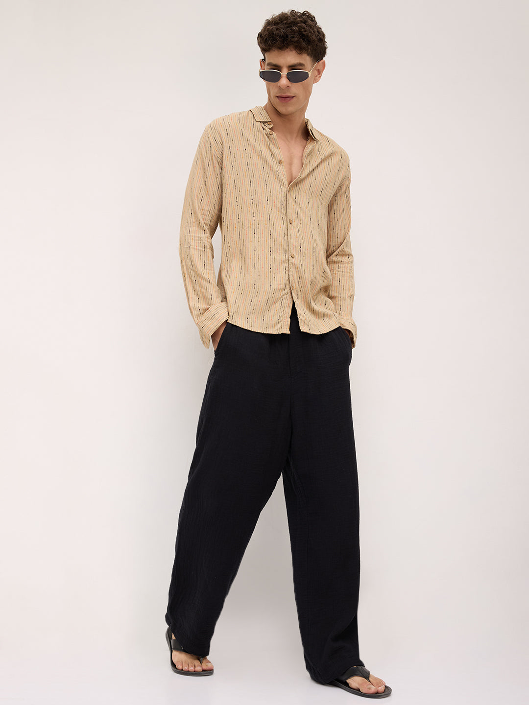 Sunkissed Beadtrail Pecan Pie Beige Shirt
