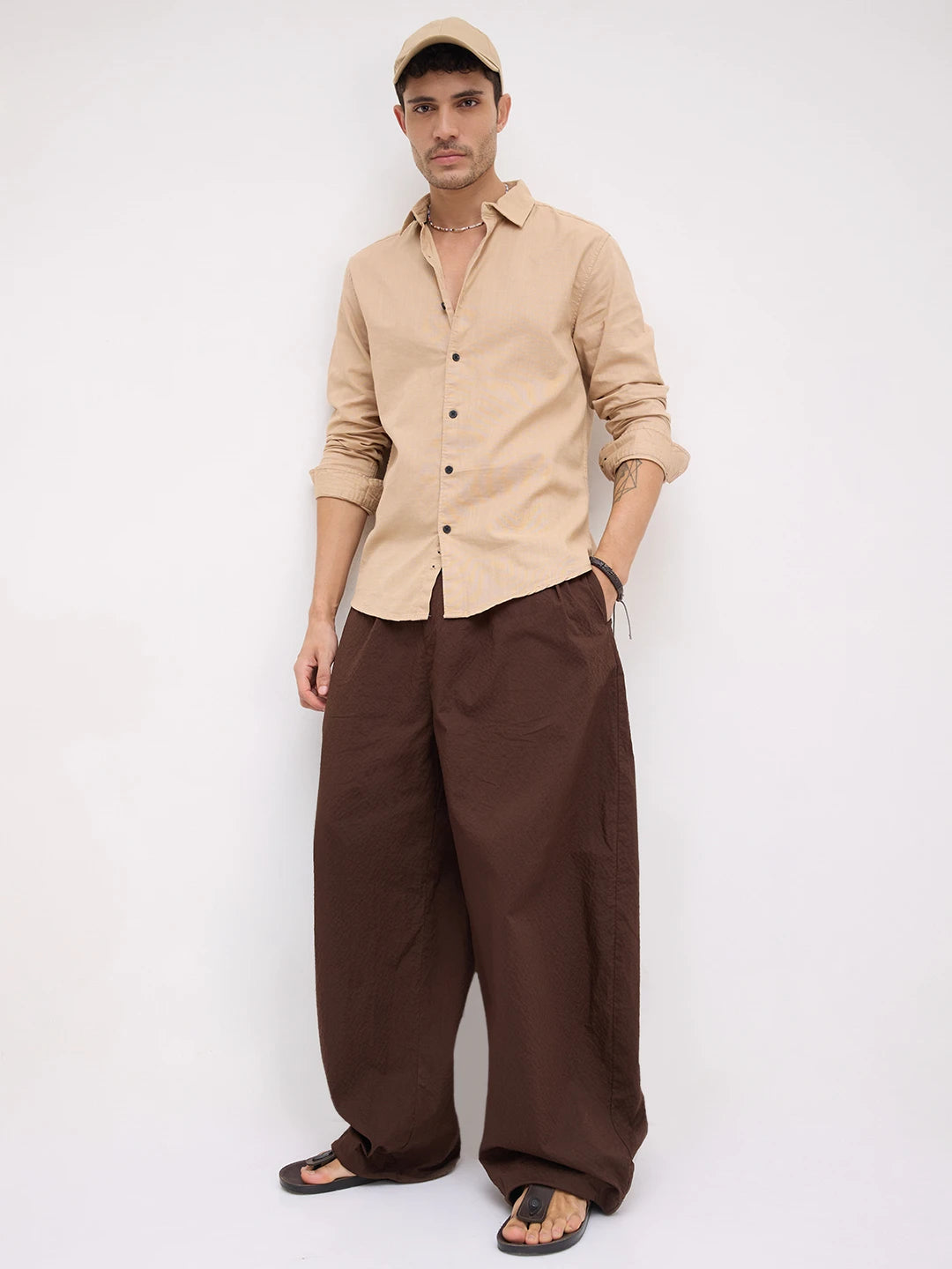 British Tan Beige Everyday Shirt
