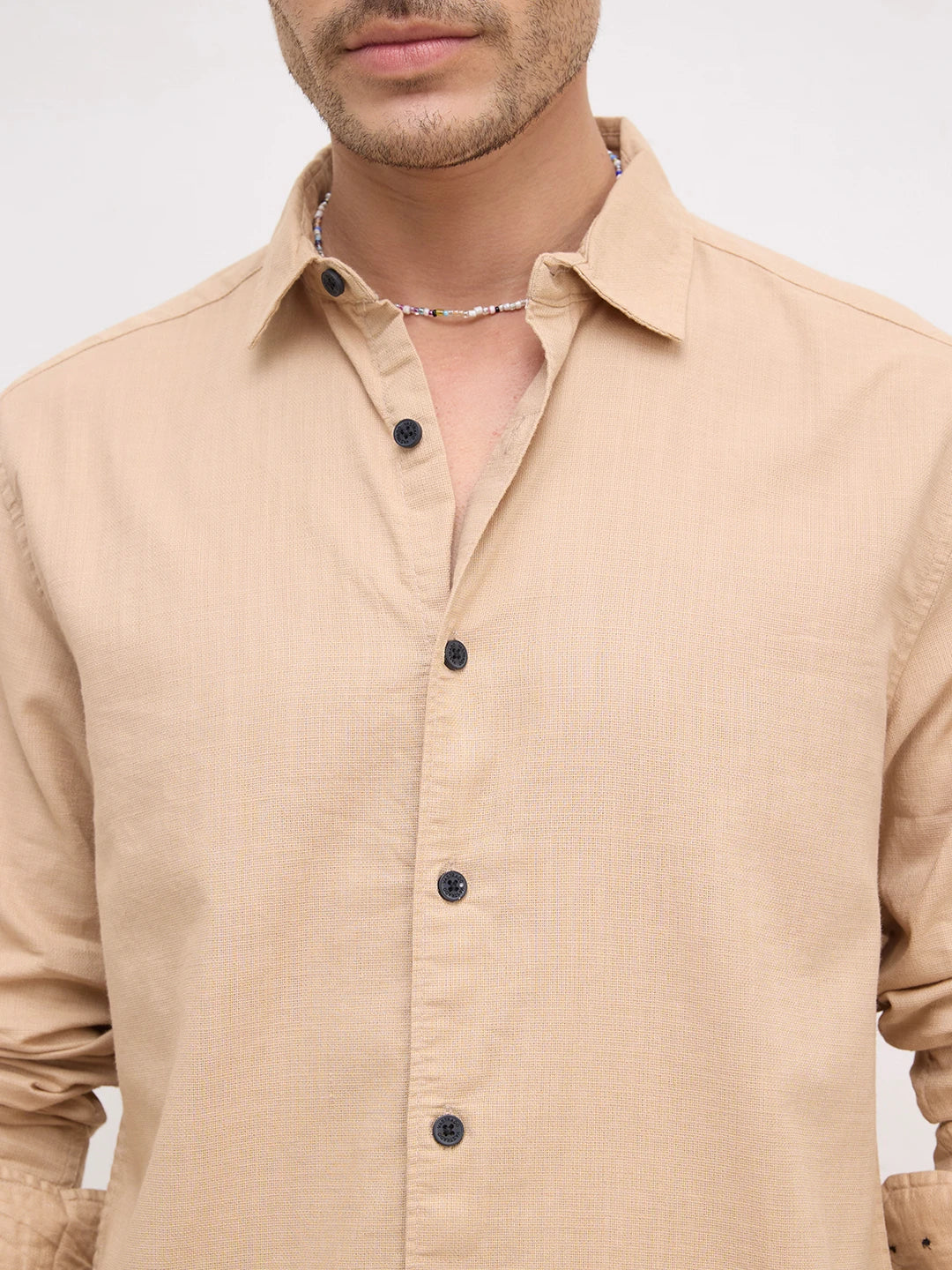 British Tan Beige Everyday Shirt