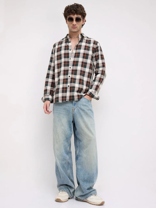 Tartan Pop Multicolor Check Shirt