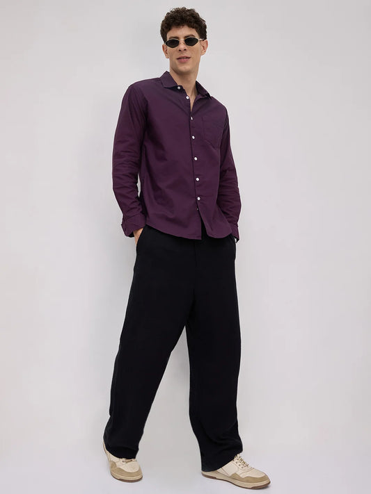 Plum Royale Statement Shirt