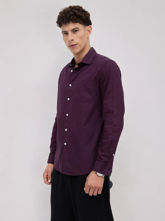 Plum Royale Statement Shirt