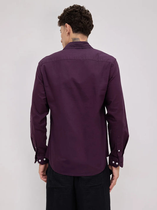 Plum Royale Statement Shirt
