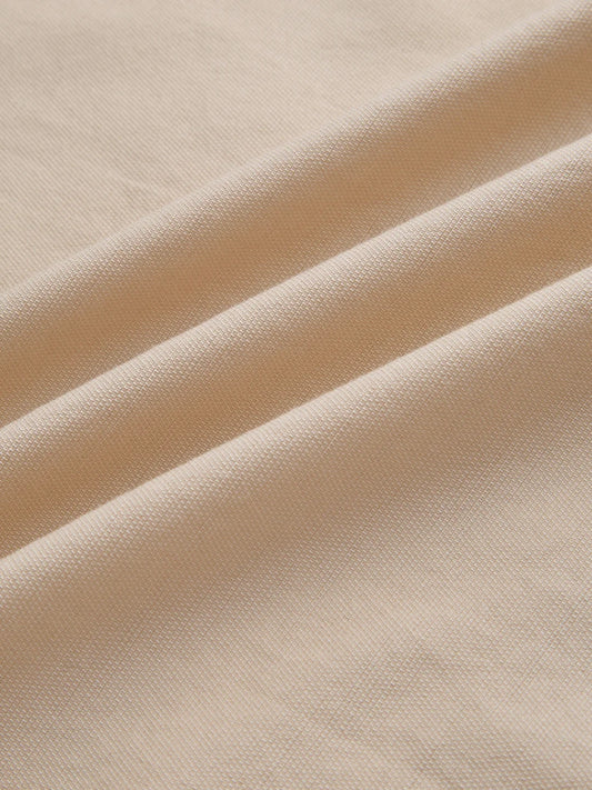 Beige Fineweave Everyday Shirt