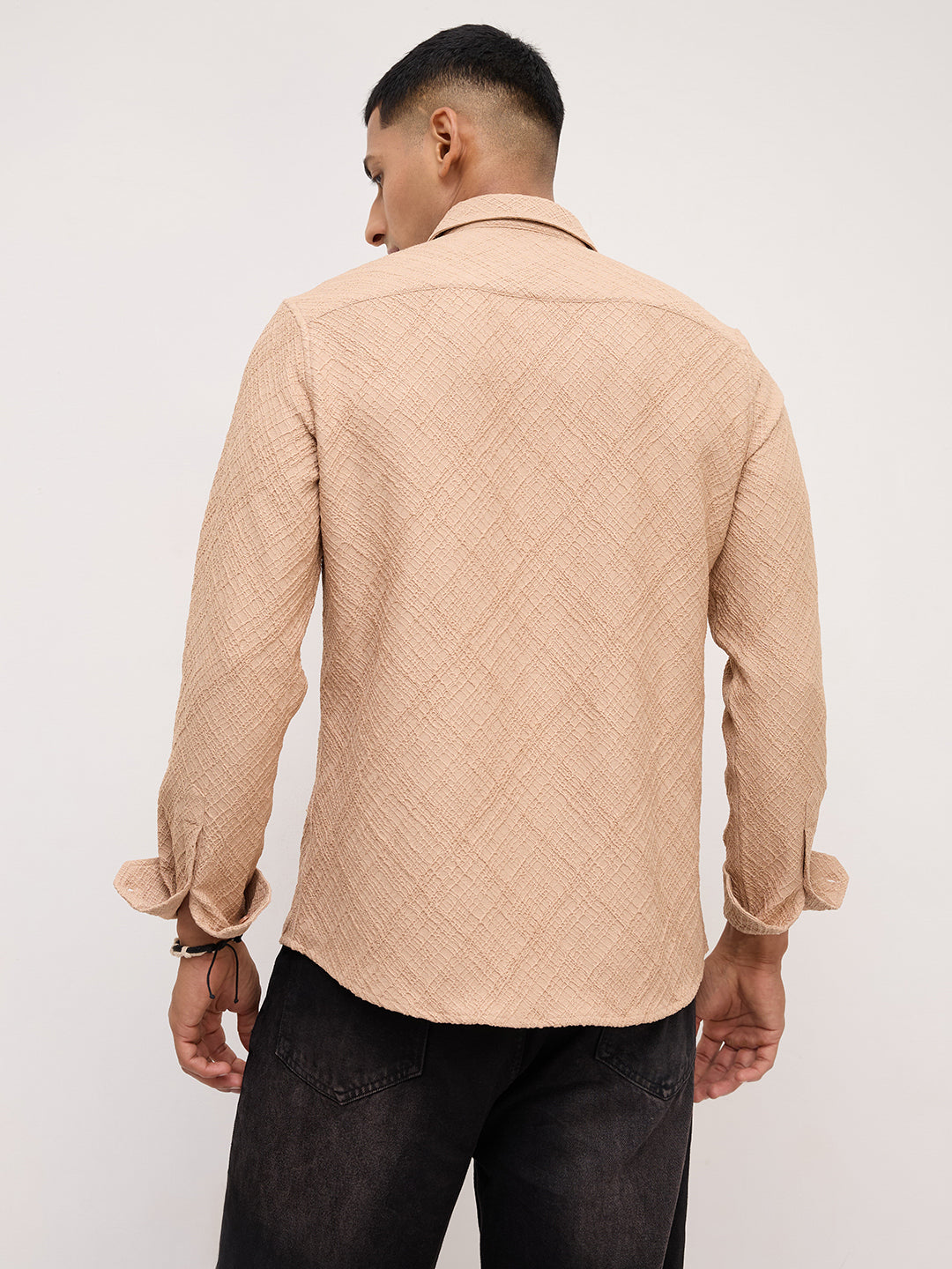 Dessert Canvas Embossed Shirt