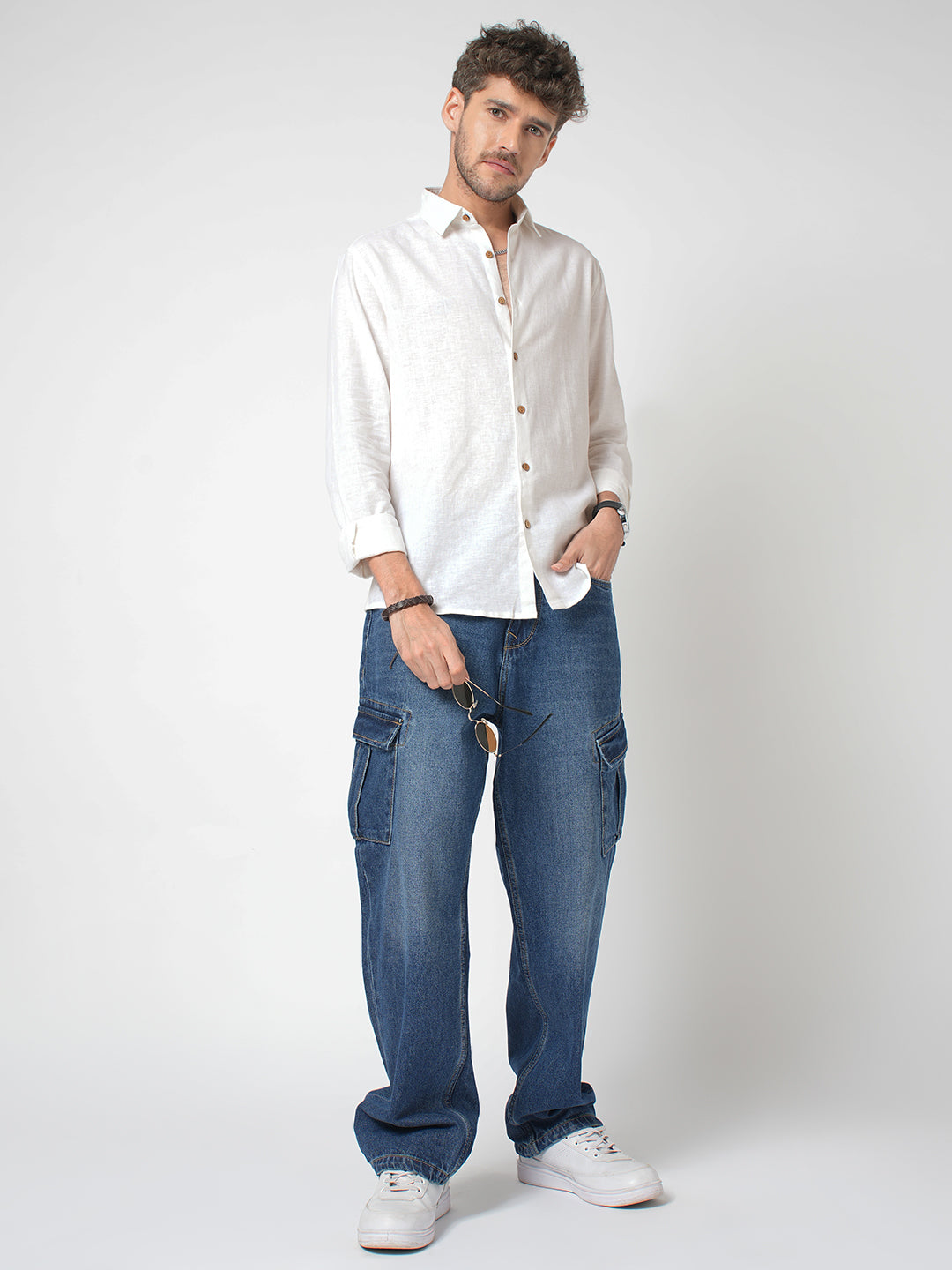 Vanilla Luxe Pure Linen Shirt